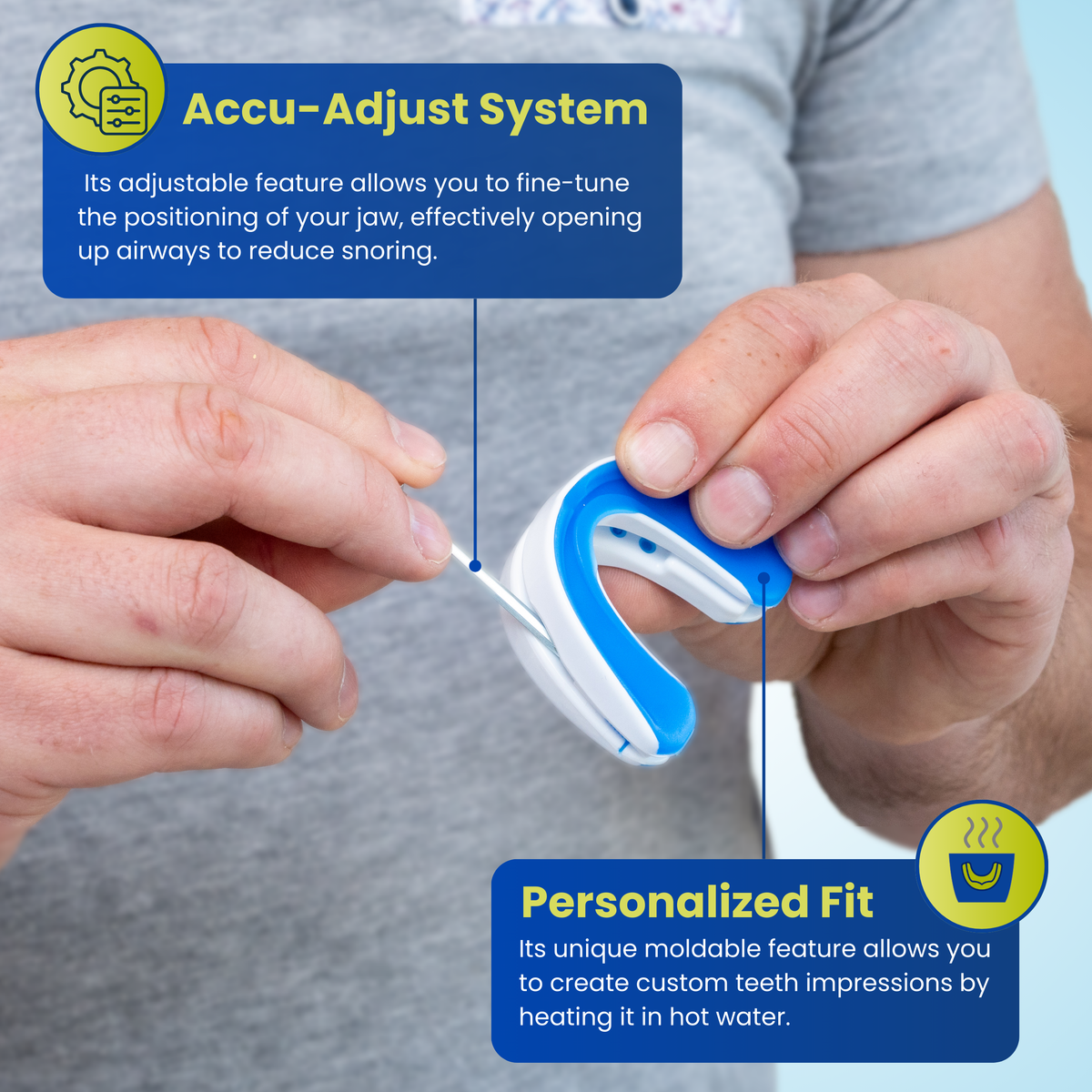 VisalSleep Adjustable Anti-Snoring Mouthpiece