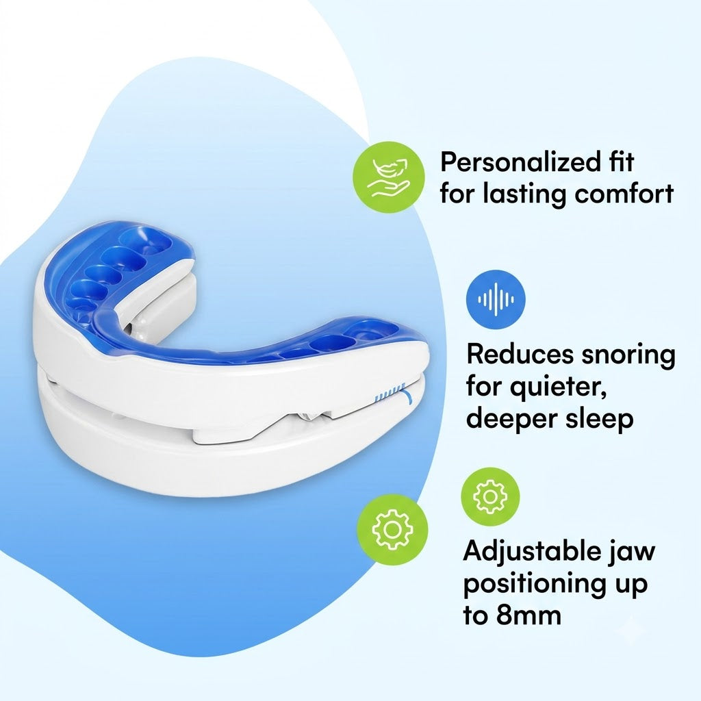 VisalSleep Adjustable Anti-Snoring Mouthpiece