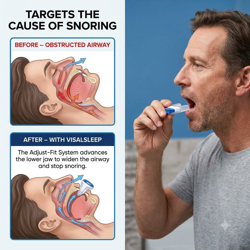 VisalSleep Adjustable Anti-Snoring Mouthpiece