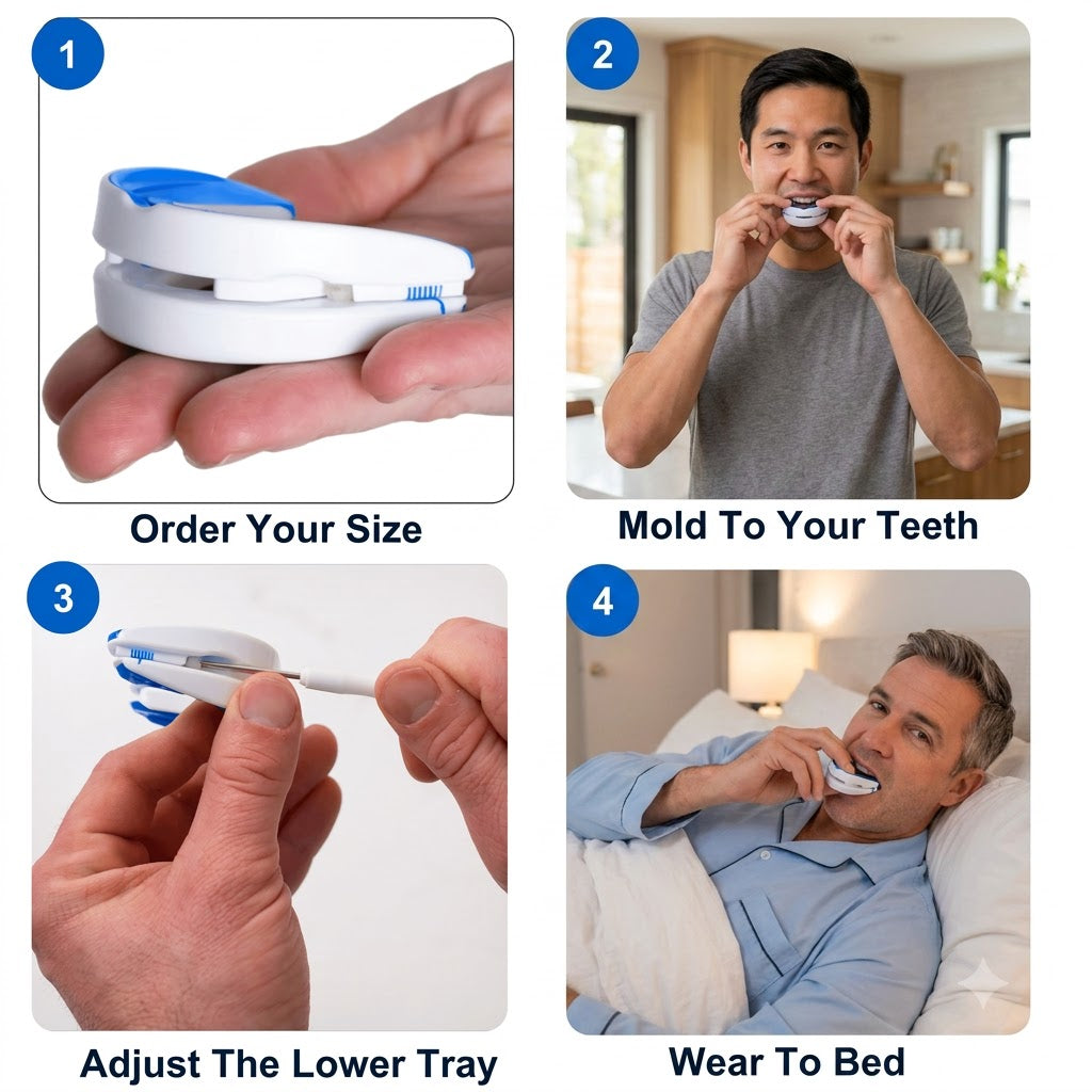 VisalSleep Adjustable Anti-Snoring Mouthpiece
