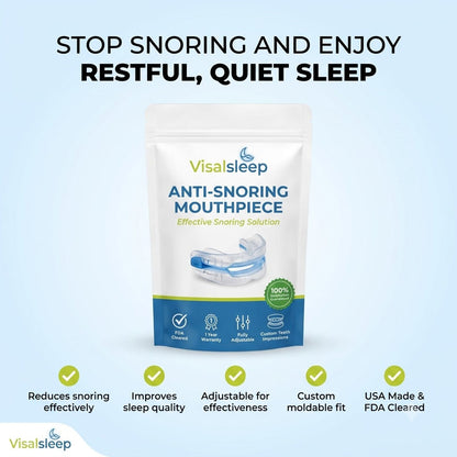 VisalSleep Adjustable Anti-Snoring Mouthpiece